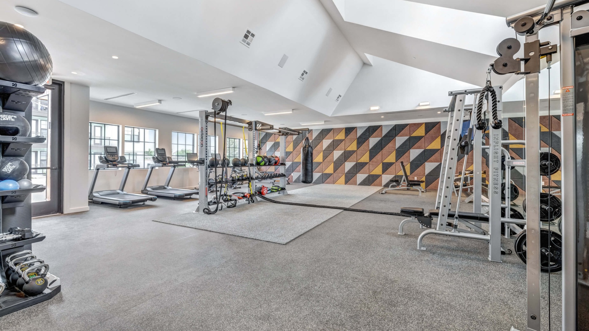 Fitness Center with modern equipment